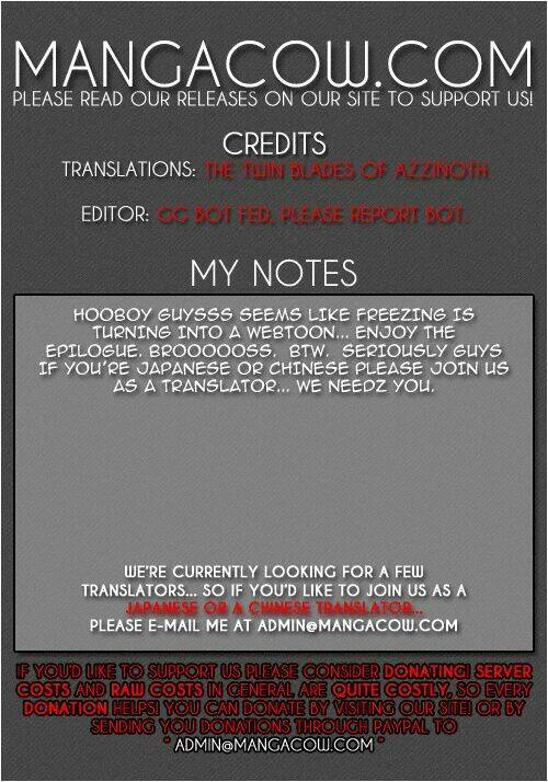 freezing - second season chapter 1 1