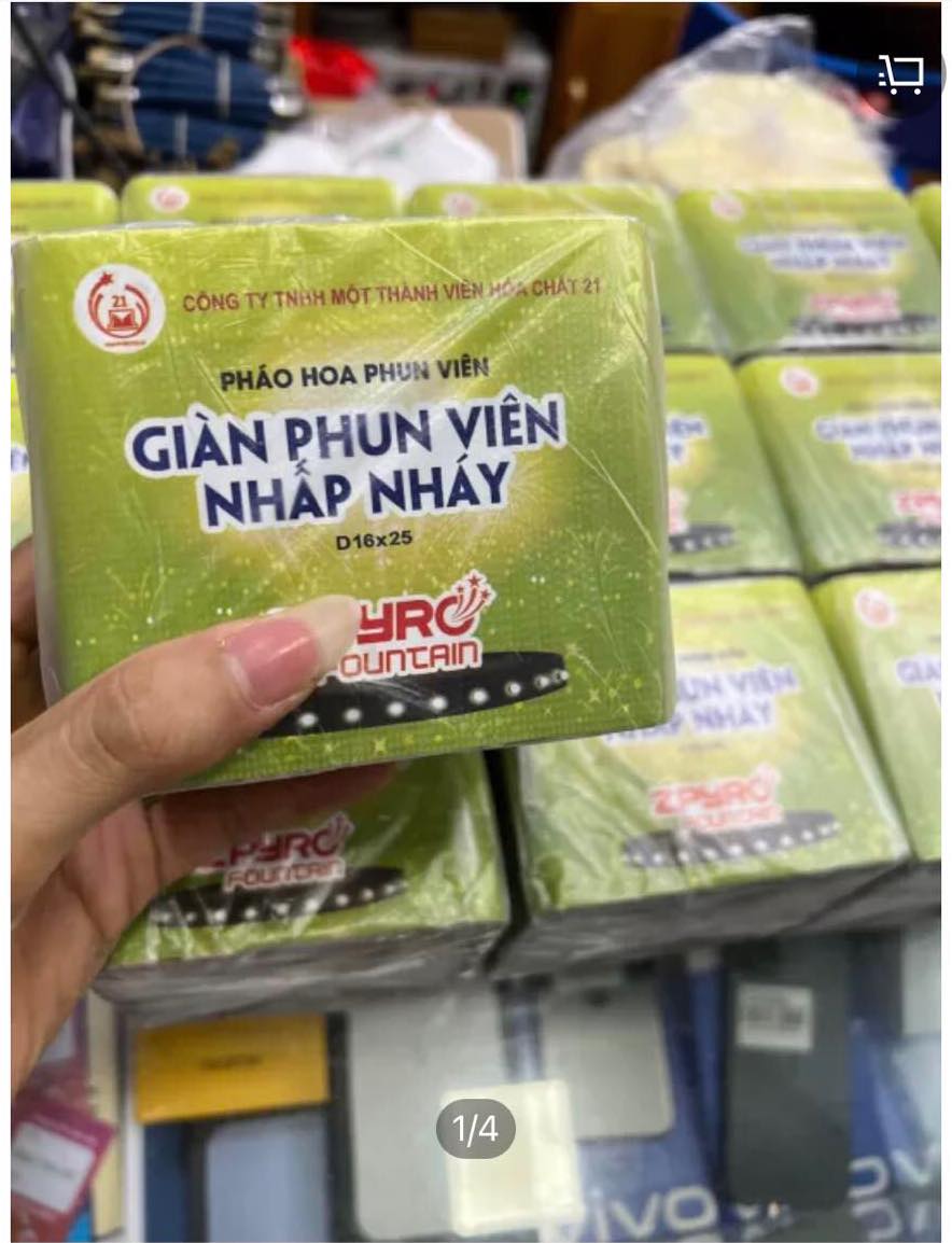 Giàn viên , Giàn hoa , Giàn nhấp nháy 121 BQP