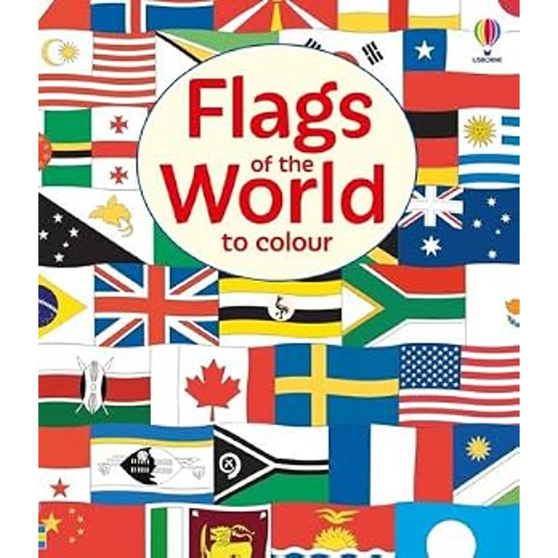 Sách Flags Of The World To Colour