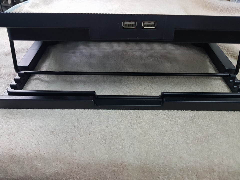 Đế Tản Nhiệt laptop N99 loại 2 quạt - Quạt tản nhiệt cho laptop từ 17inch trở xuống