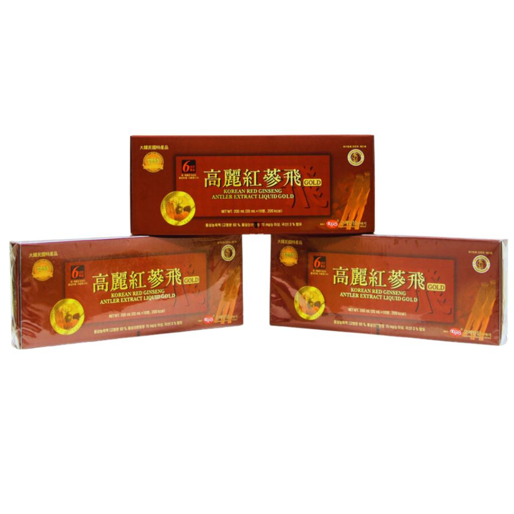 Nước Hồng Sâm Nhung Hươu KGS (10 ống x20ml)