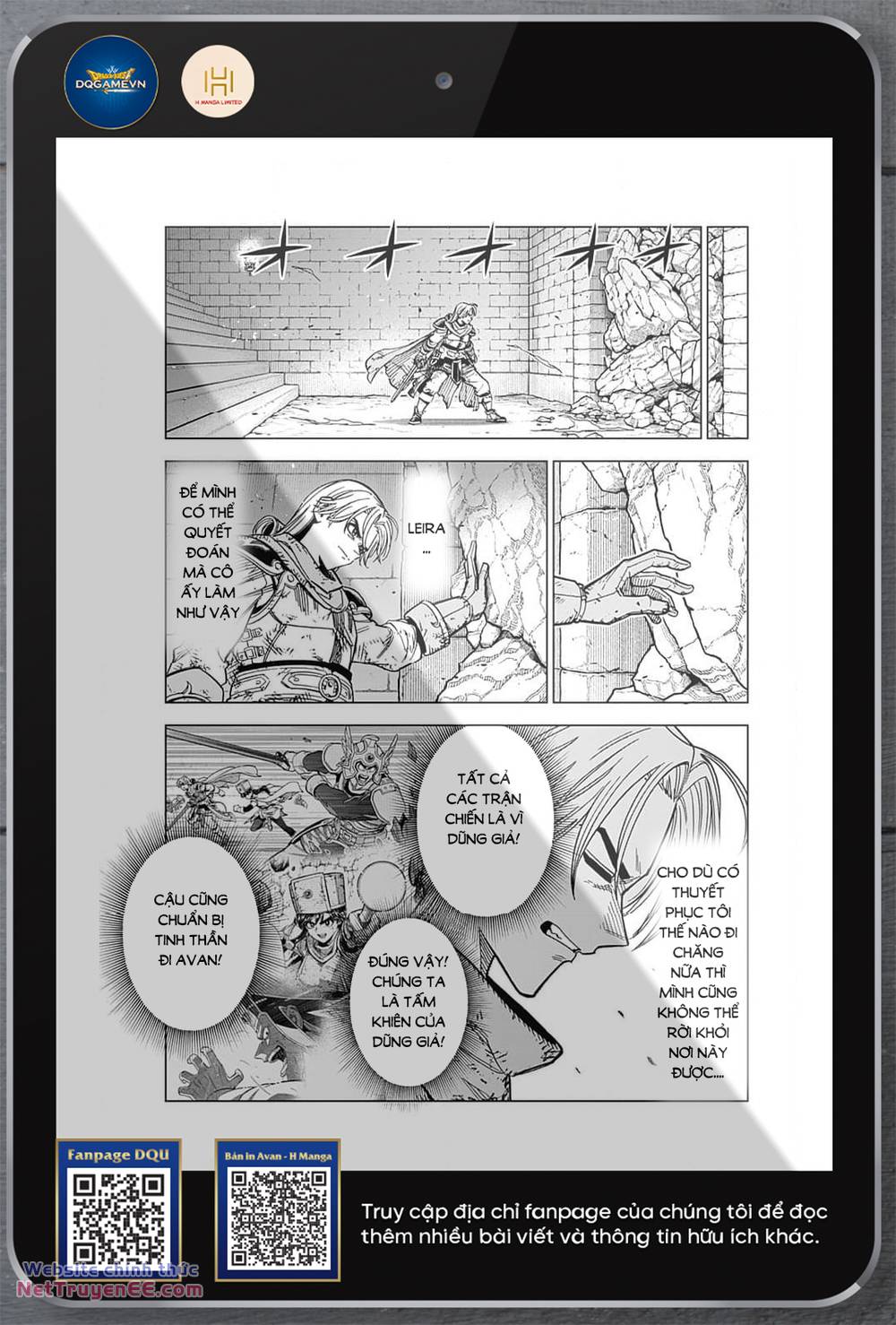dragon quest - dũng giả avan và ngục viêm ma vương chapter 35 31