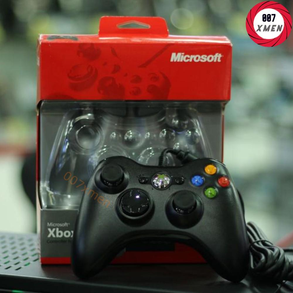Tay cầm dành cho chơi game Microsoft Xbox 360 Full box Có Rung