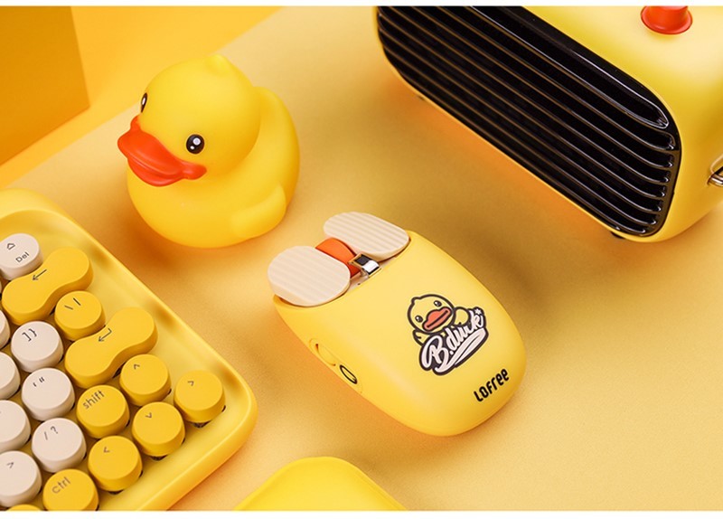 Chuột Bluetooth không dây Lofree Maus BDuck (Limited Edition) - Hàng Chính Hãng