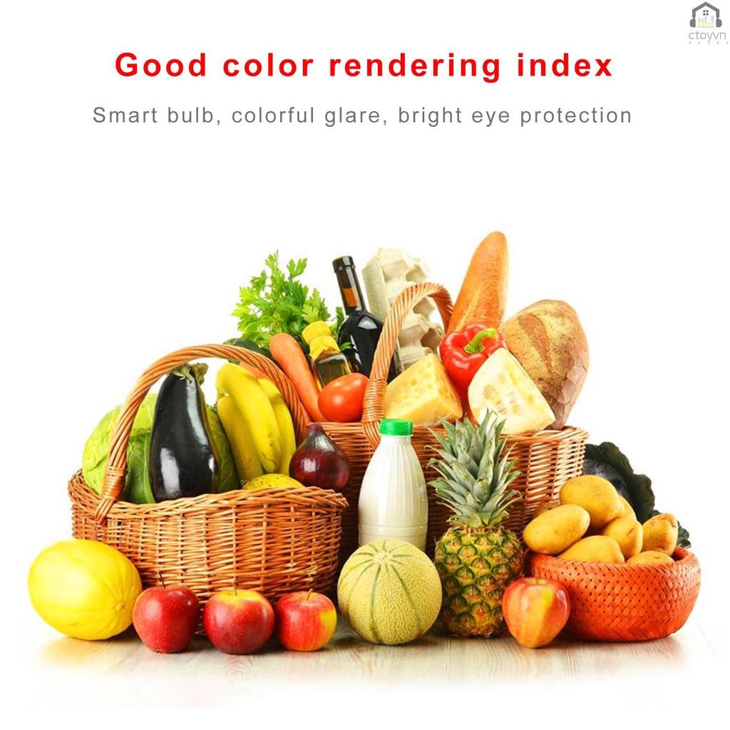 Bóng đèn LED E27 12W nhiều màu sắc kèm điều khiển từ xa