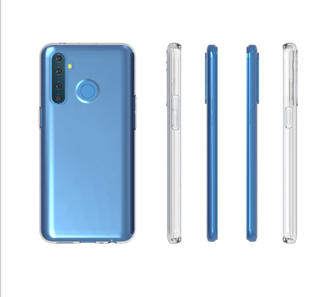 Ốp lưng silicon trong suốt cho Oppo Realme 5 Pro siêu mỏng 0.55mm