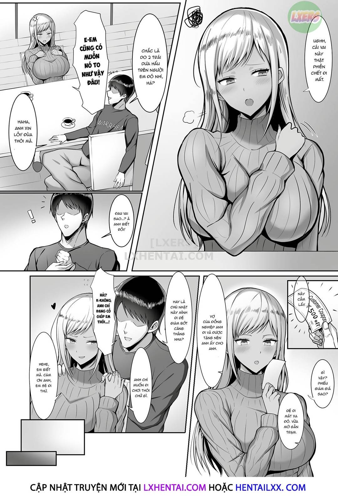 người vợ nội trợ đi massage chapter 0 2