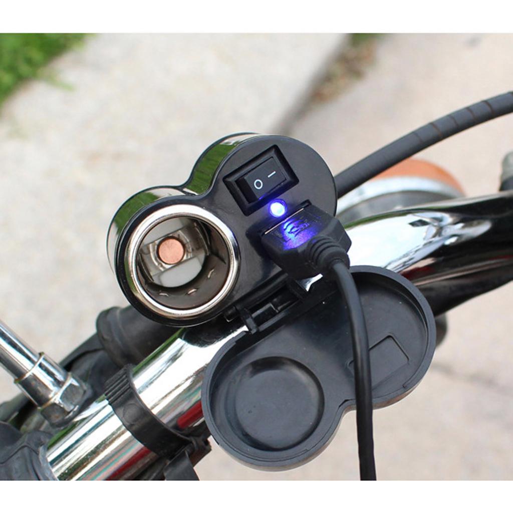 Dual USB Car Lighter Socket Charger