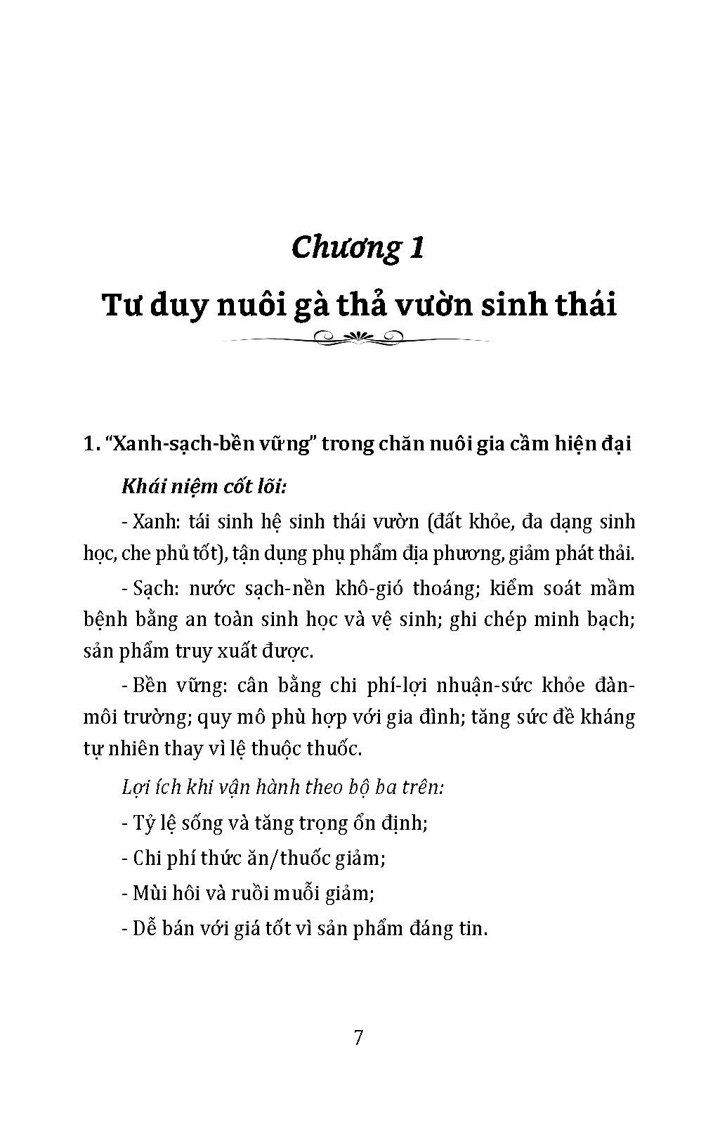 Nuôi Gà Thả Vườn Sinh Thái (Tủ sách Làm Nông Kiểu Mới - Xanh, Sạch, Bền Vững)