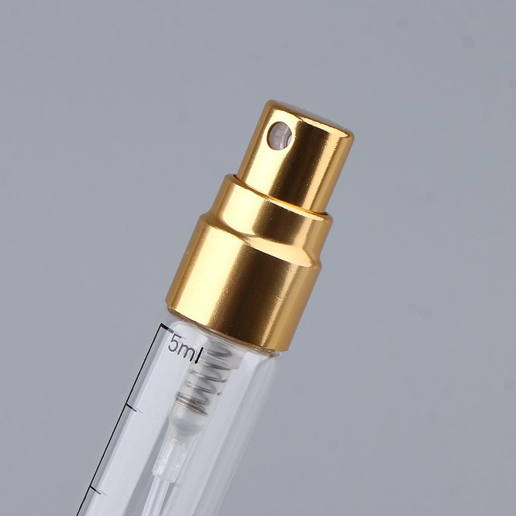 15x 10ml Empty Perfume Spray Bottle Atomizer Liquid Travel Fine Mist Sprayer