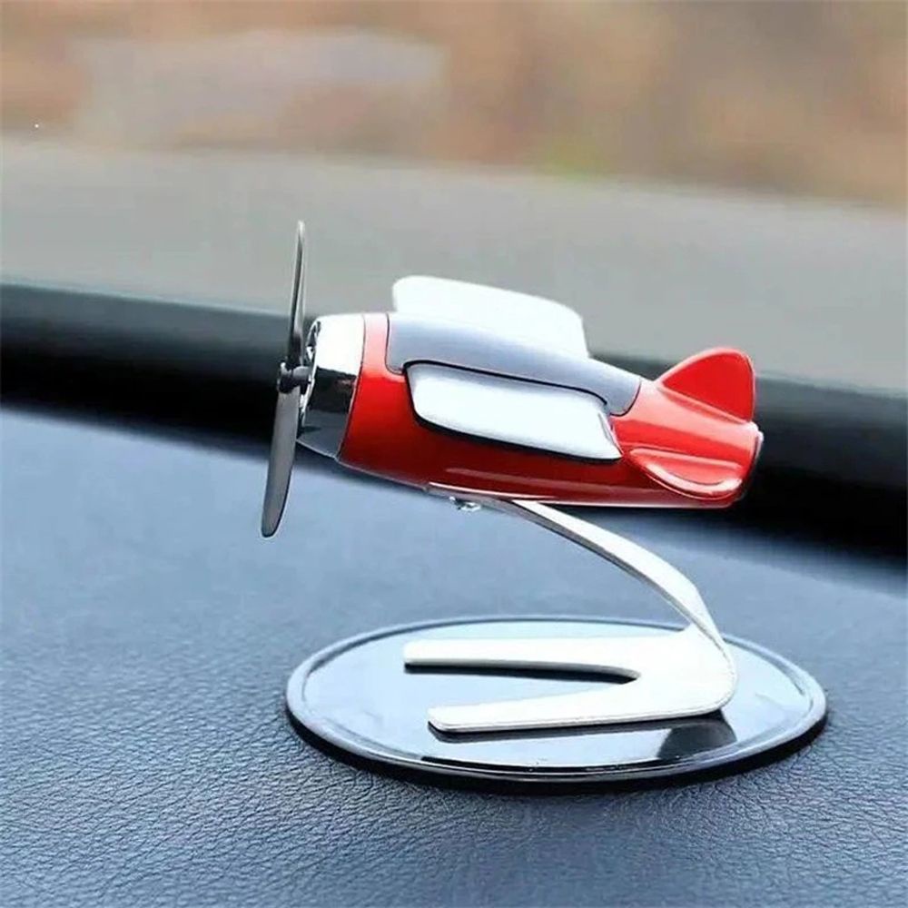 Máy bay trang trí xe hơi khuếch tán sáp thơm năng lượng mặt trời lắp các xe cực đẹp mẫu mới , đồ chơi xe hơi