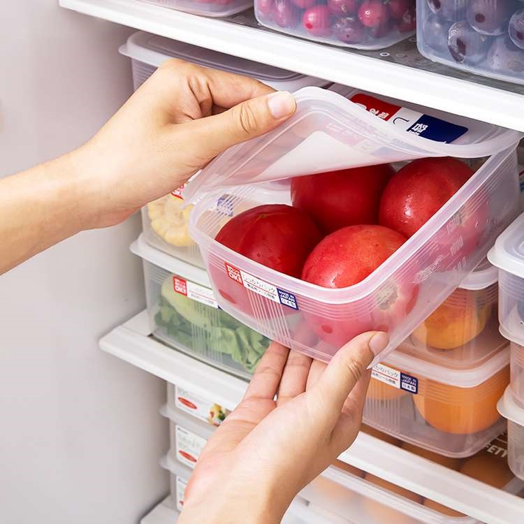 Bộ 04 hộp thực phẩm chữ nhật Nakaya hàng nội địa Nhật Bản