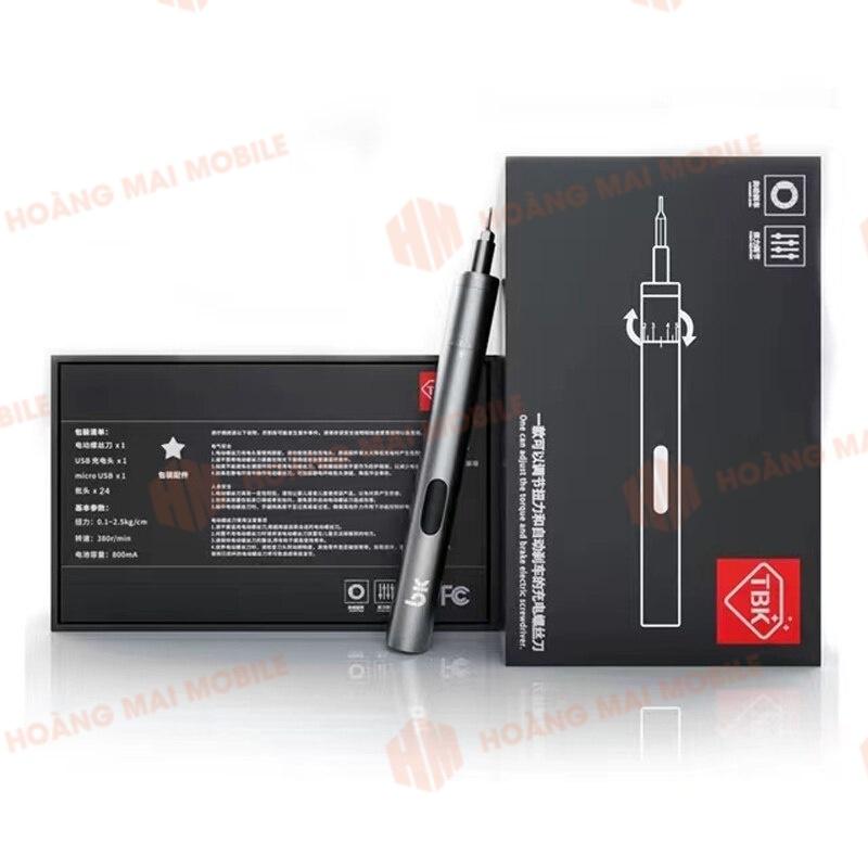 Bộ tô vít điện không dây TBK có điều chỉnh độ trượt