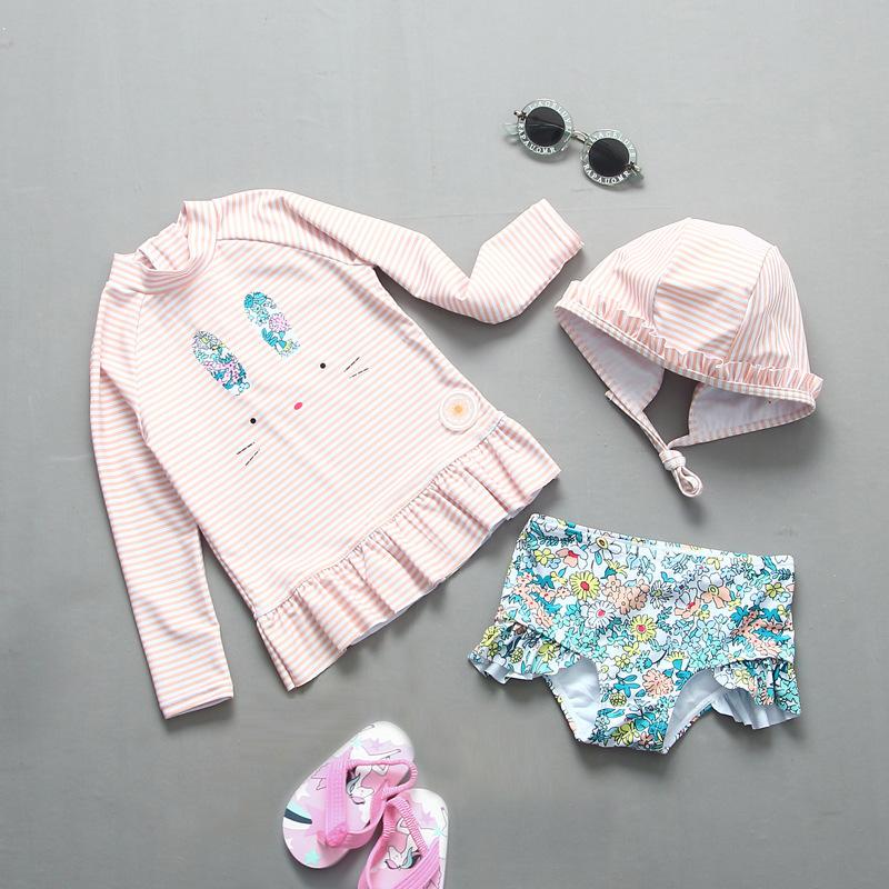 Đồ Bơi Cho Bé Gái Cho Bé Chống Tia UV Đầm UPF50 Dài Tay Nàng Tiên Cá Kỳ Lân Tập Đi Cho Bé Gái Trẻ Em Tắm Bơi Dành Cho Trẻ Em