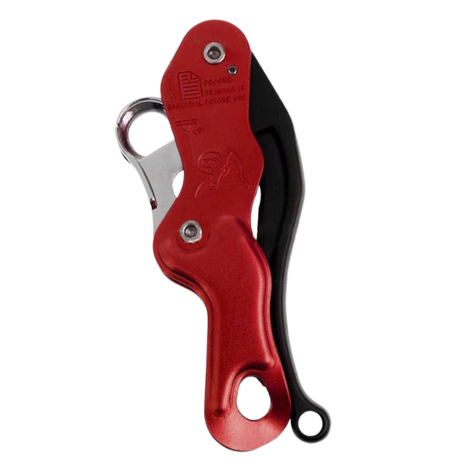 Outdoor Rock Climbing Descender Self Braking Rappelling Gear for Downhill