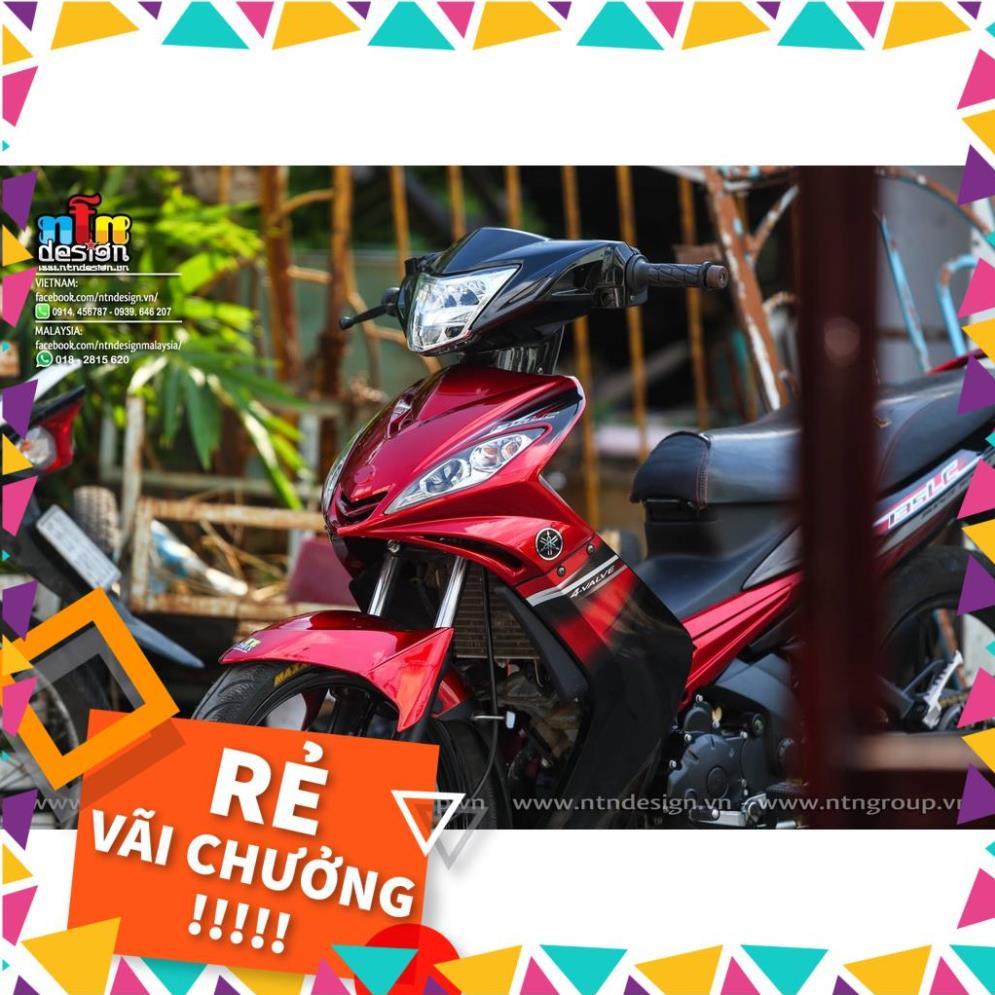 Tem Rời Exciter 2009 Mẫu 135 LC Đỏ Đen