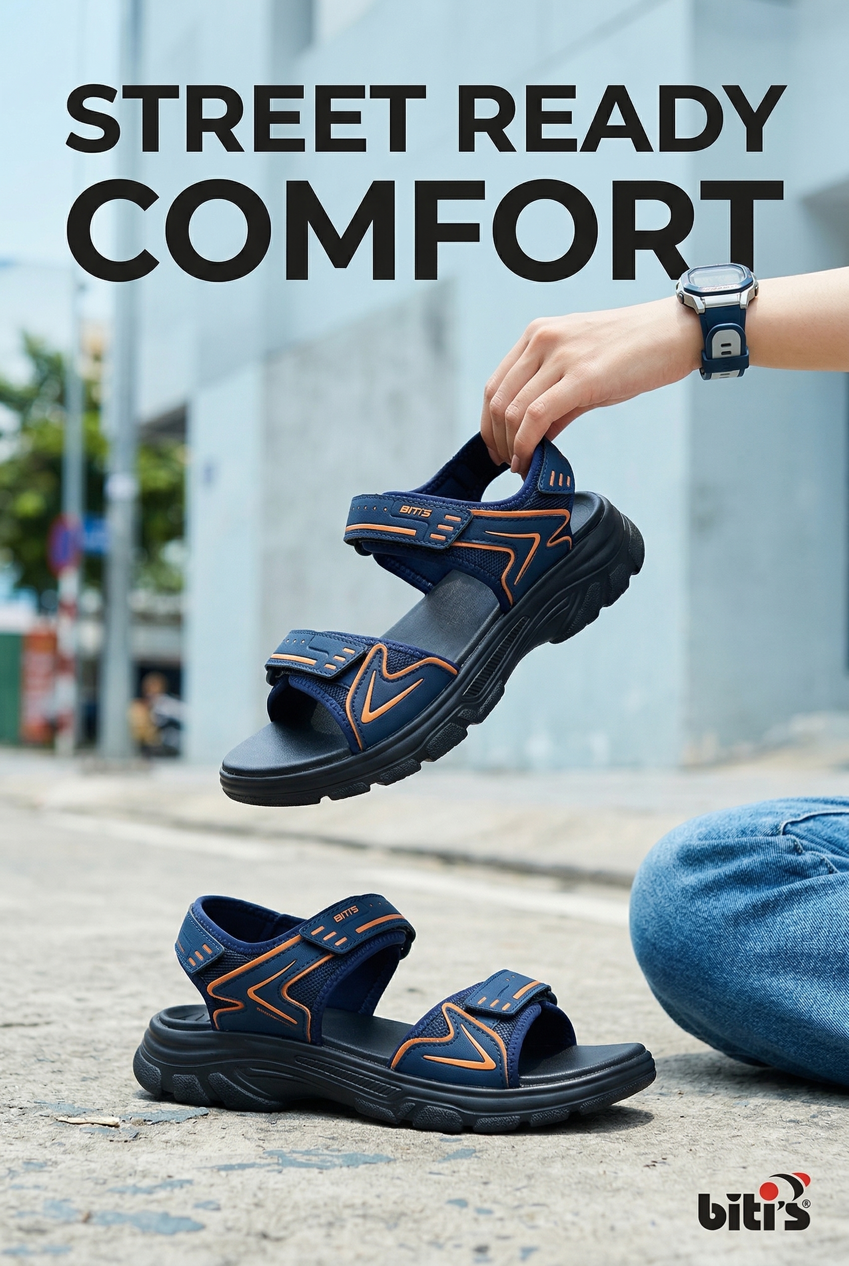 Sandal Biti's nam (size 36-41)