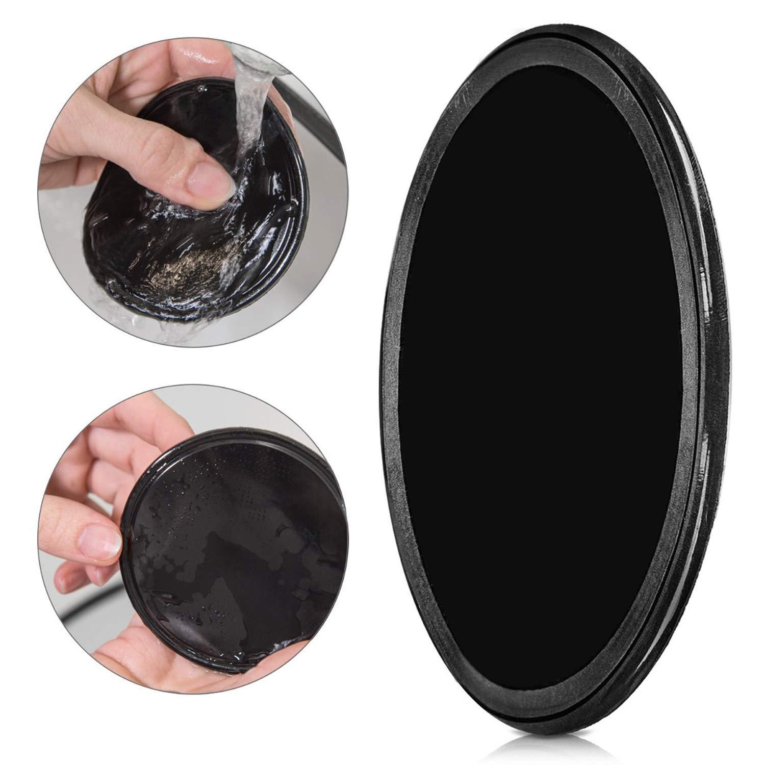 10 phần Nano Magic Tampons Gel, Thảm không có thể sử dụng lại Silicone để hỗ trợ điện thoại xe hơi và GPS, nhà, văn phòng, không có dấu vết