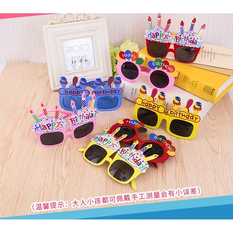 Mắt kiếng nhựa Happy Birthday