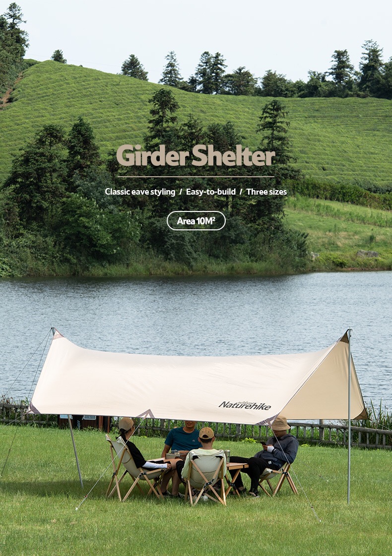 Tăng che mưa, nắng dã ngoại Naturehike Girder Shelter NH20TM006