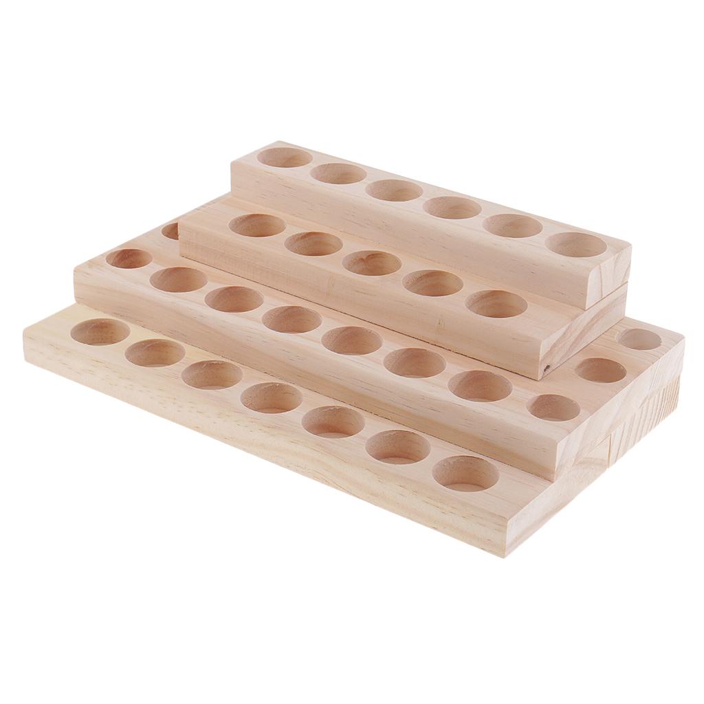 4Tier Essential Oil Aromatherapy Bottles Display Stand Oil Rack Storage Case