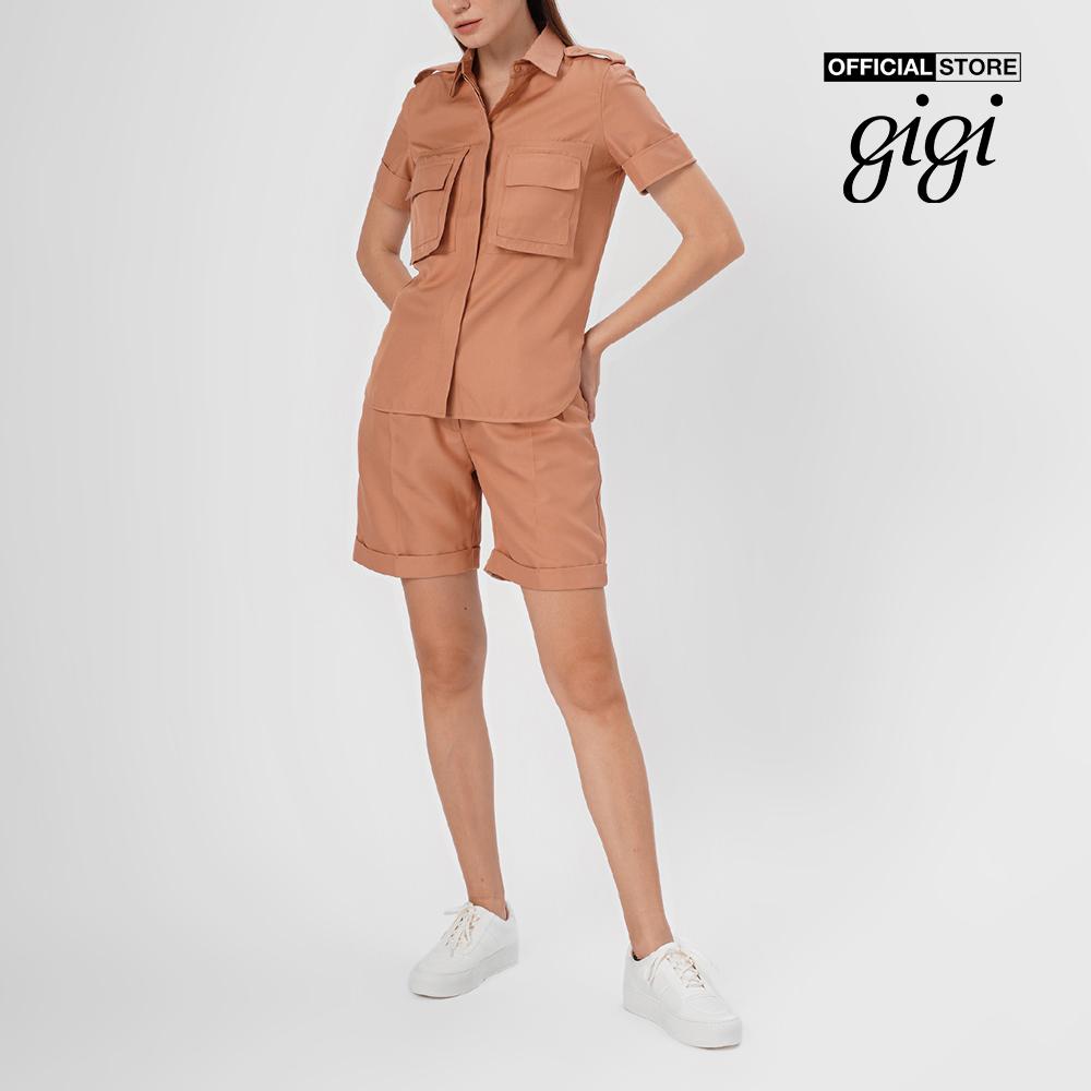 GIGI - Quần shorts nữ lưng cao Bermuda G3401S211405