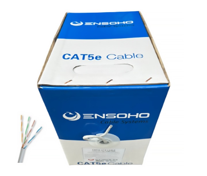 Cáp Mạng ENSOHO Cat 5e UTP EN-U5BC24 ( Đồng Nguyên Chất ) - Hàng Chính Hãng