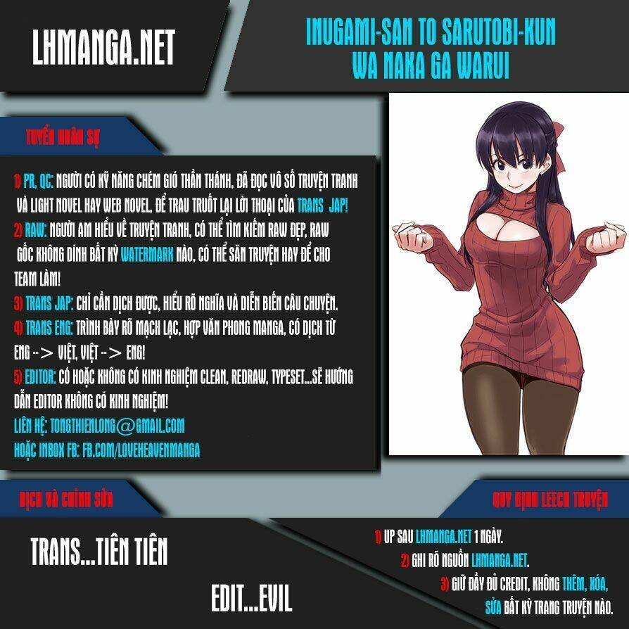 inugami-san to sarutobi-kun wa naka ga warui chapter 12 26