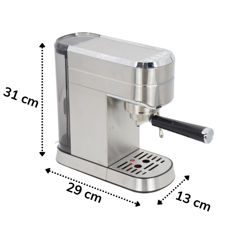 Máy Pha Cà Phê Gia Đình Espresso Tiross TS6212, Máy Pha Cà Phê Tự Động Gia Đình - Văn Phòng, Thương Hiệu Ba Lan - Hàng chính hãng