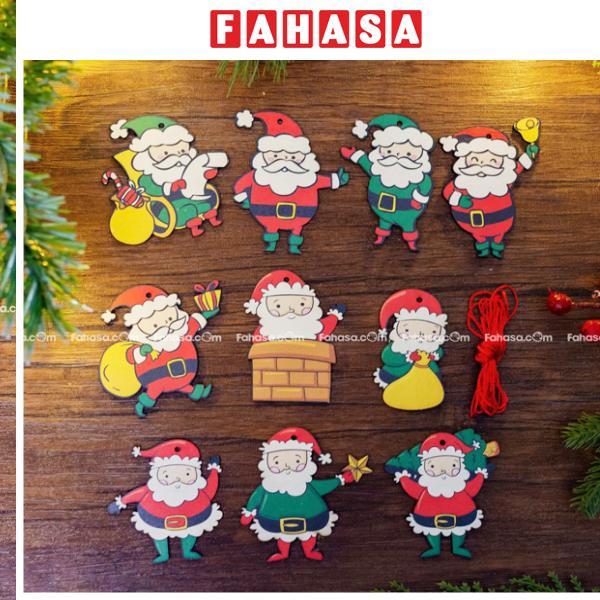 Dây Hình Gỗ Trang Trí Giáng Sinh - Bách Mộc - Set 1