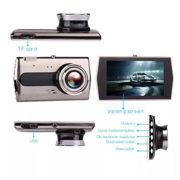 Camera hành trình Wintosee V3 siêu nét 1296P -tích hợp camera lùi