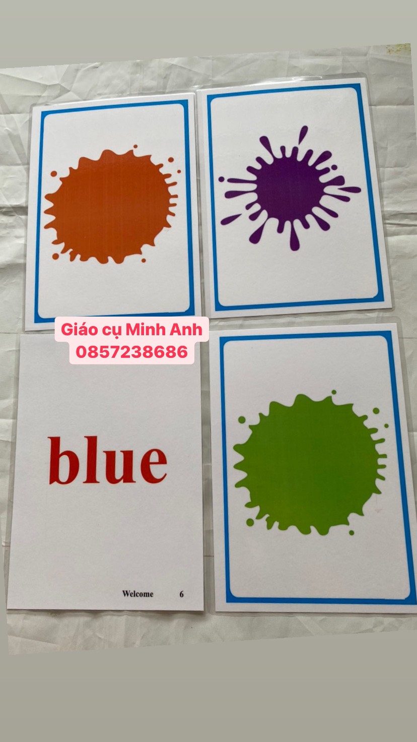 Flashcard SUPER MIND STARTER -64 thẻ ép plastic bền đẹp