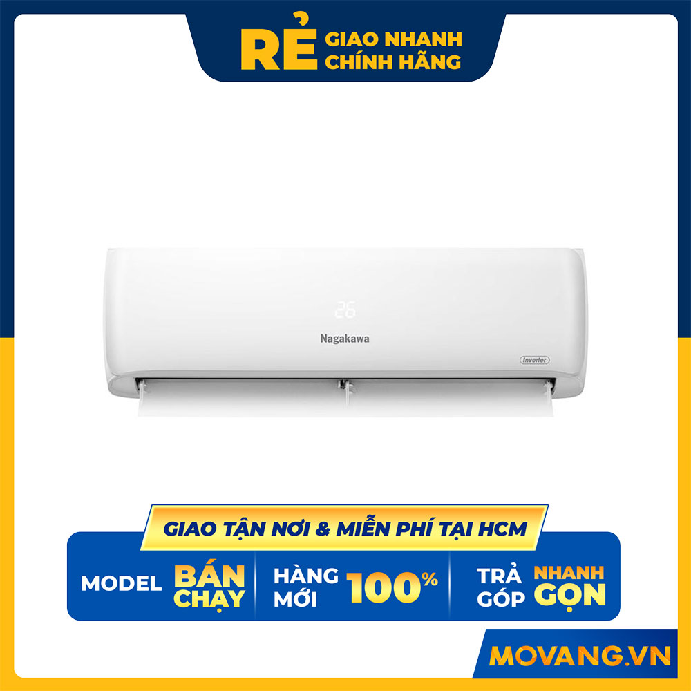 Máy Lạnh Nagakawa Inverter 1.5 HP NIS-C12R2H08 - Chỉ Giao tại HCM