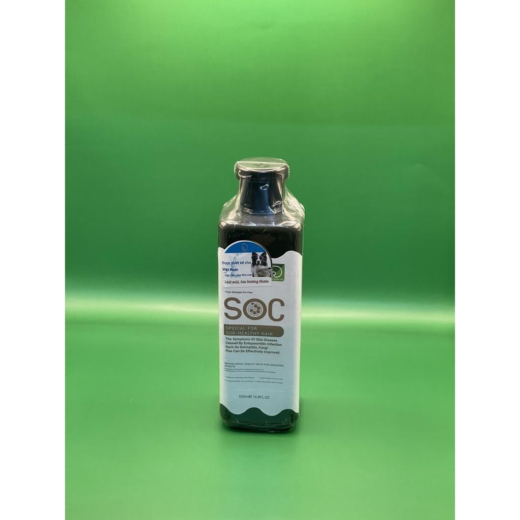 Sữa Tắm Chó Mèo SOC 530ml - Sữa tắm cho chó mèo