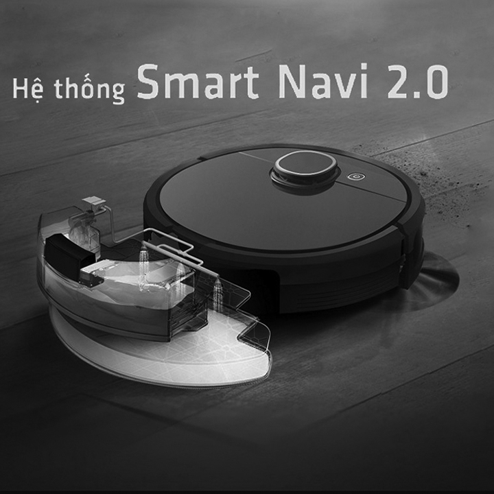 Robot lau nhà hút bụi thông minh smarth move Hero DX96 (NEW 100%), model mới nhất điều khiển qua app điện thoại - máy hút bụi lau nhà thông minh siêu cấp smarth move D0624