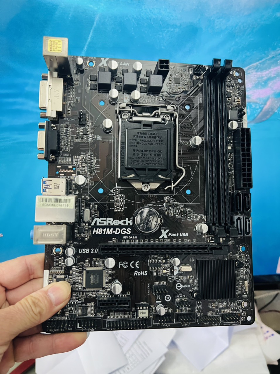 Bo Mạch Chủ ASRock H81M-DGS - HÀNG CHÍNH HÃNG