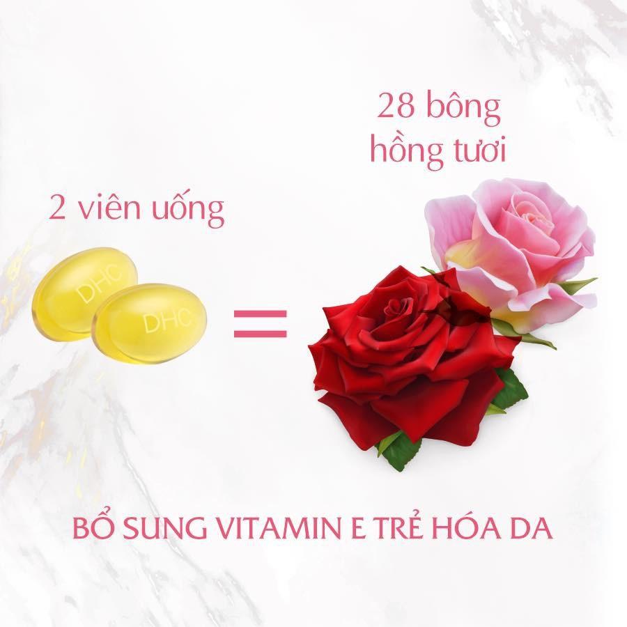 Viên Uống Thơm Cơ Thể Hương Hoa Hồng DHC Bulgarian Rose Capsule 30 Ngày