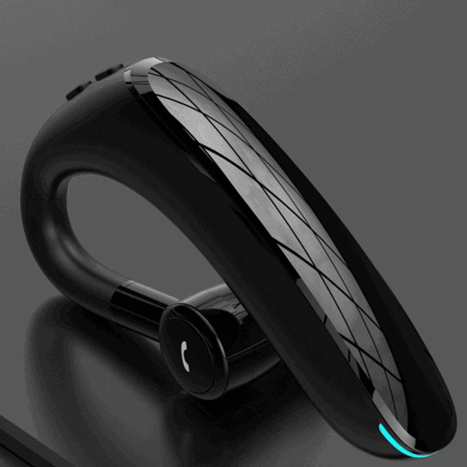 2 Pcs Bluetooth Earpiece Handsfree Headset Business Number Report Driving