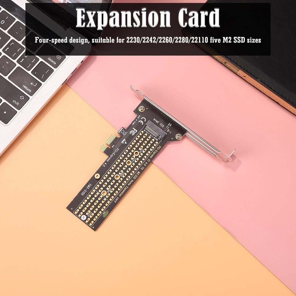 Card Mở Rộng H7 EM2-5106 SSD M.2 Sang PCI-E 1x Cho M-Key NVME / B-Key SATA