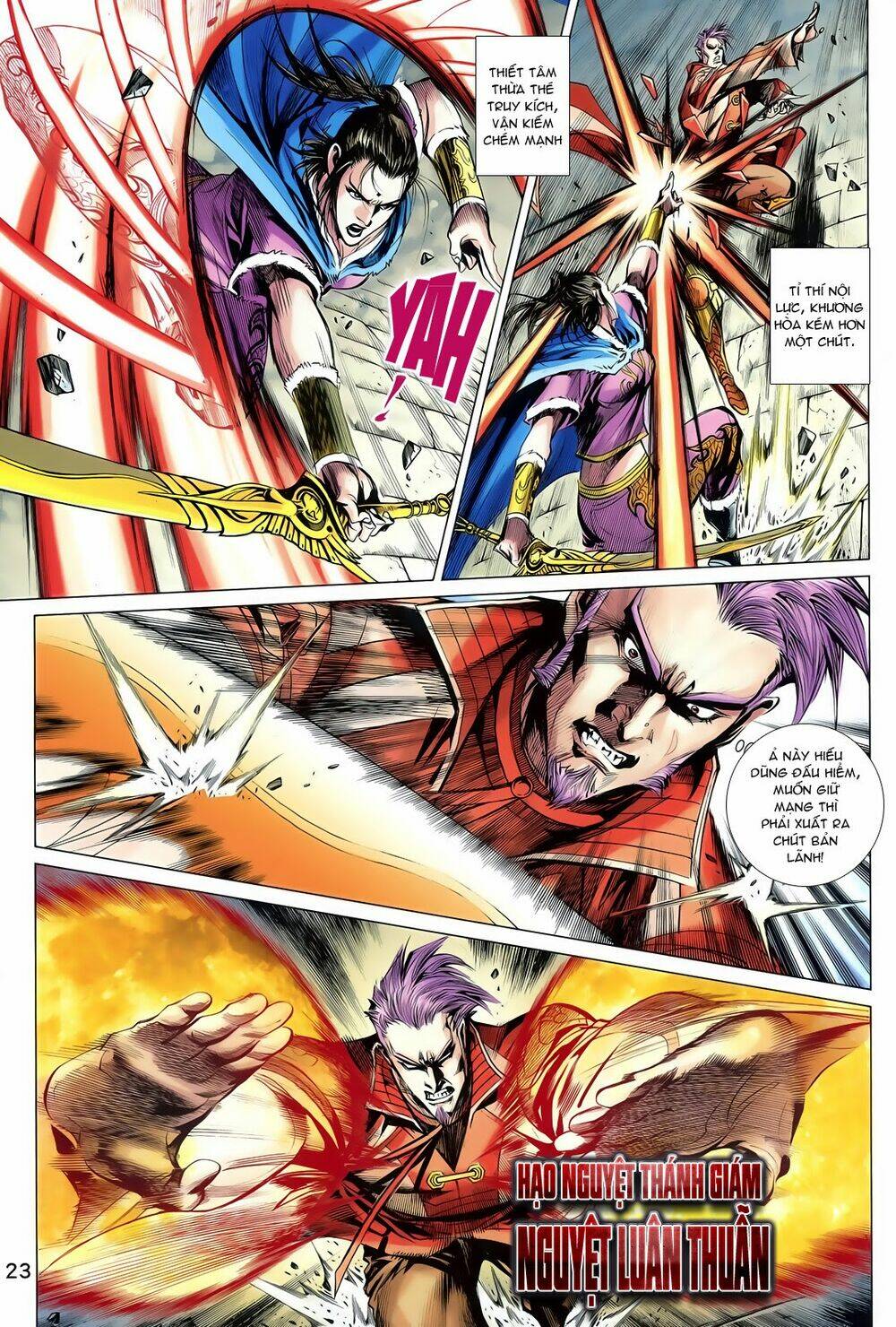 thần binh vấn thiên chapter 20 23