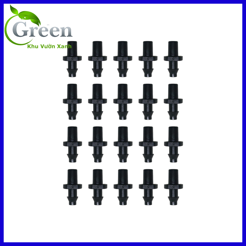Combo 20 Cái Đầu Nối Khởi Thủy 4/7  1 Đầu Gân 1 Đầu Trơn Gắn Béc Tưới
