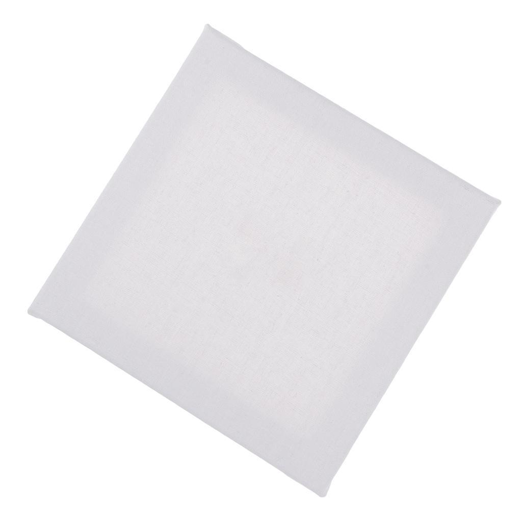4 Pieces Blank Canvas Board Wooden Frame For Oil Acrylic Painting