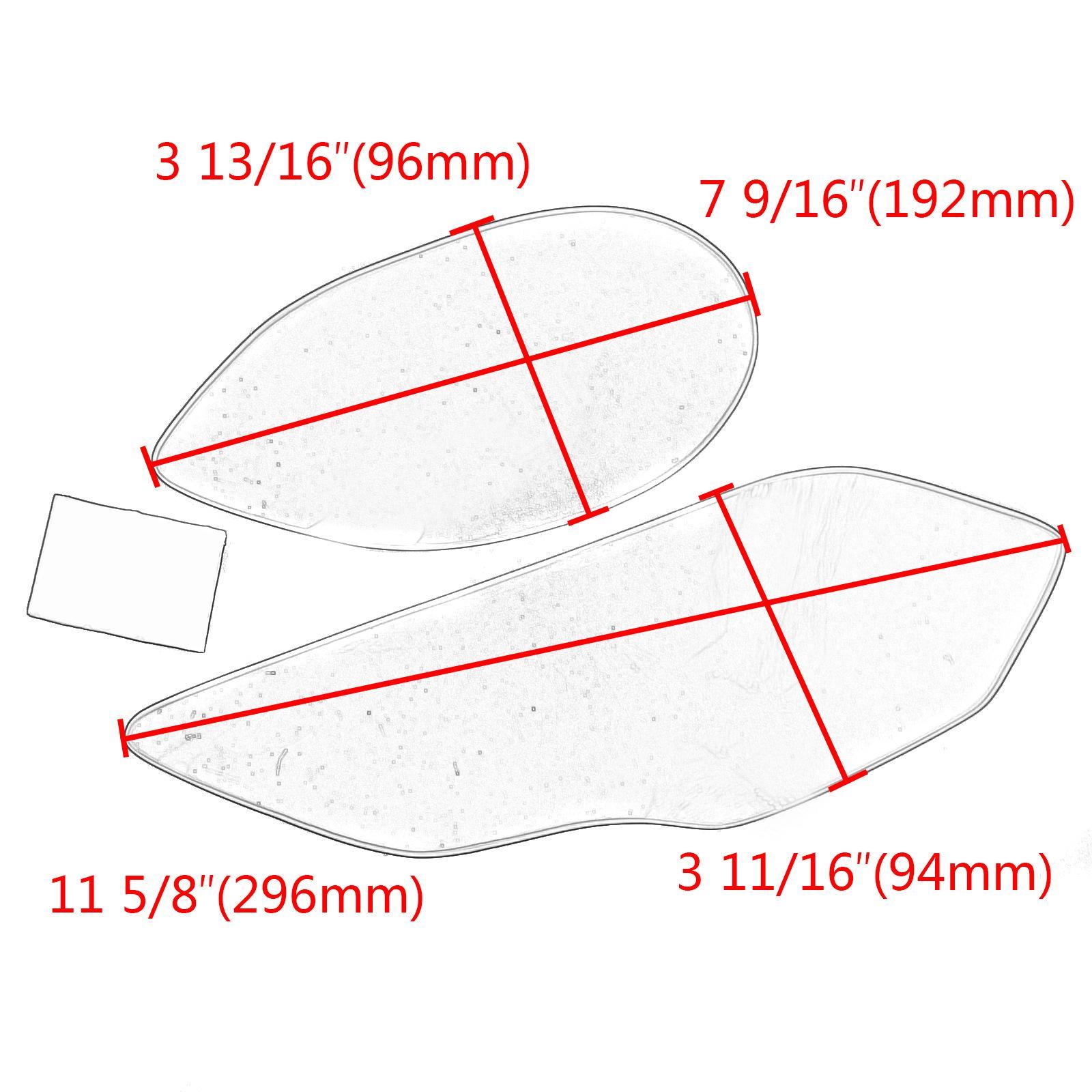 Front Lamp  Protector for   Easy Install Durable Black