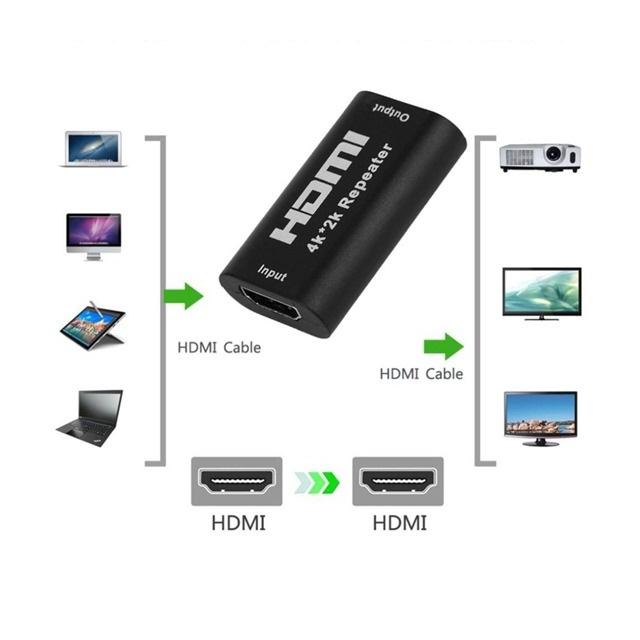Đầu nối HDMI Full HD 1080 có Repeater kéo dài 40m