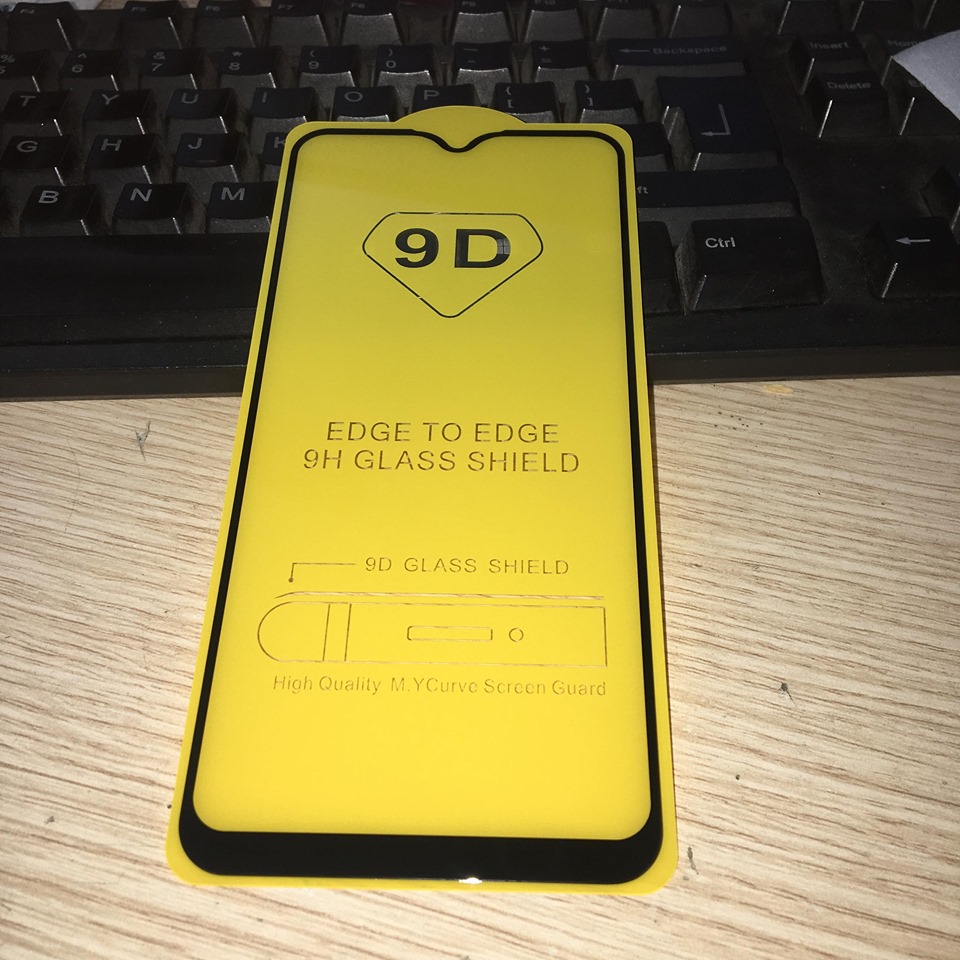 Dán kính cường lực full màn dành cho  Vivo Y15, Y17.
