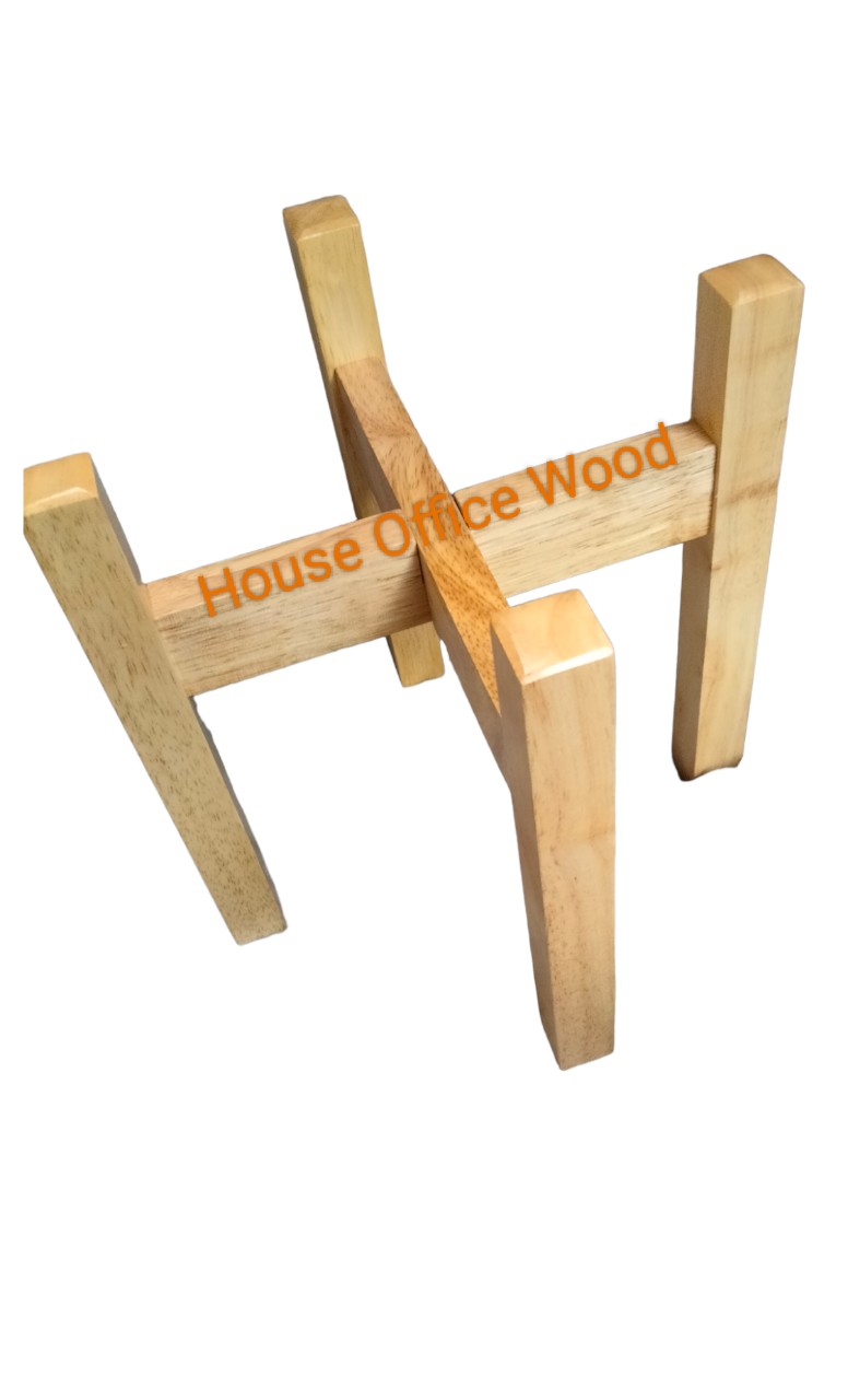 Kệ Đôn Giá Gỗ Để Chậu Cây, Chậu Hoa Trang Trí Nhà Cửa, KT Lọt Lòng 20cm, Kệ Tháo Rời, Màu Gỗ