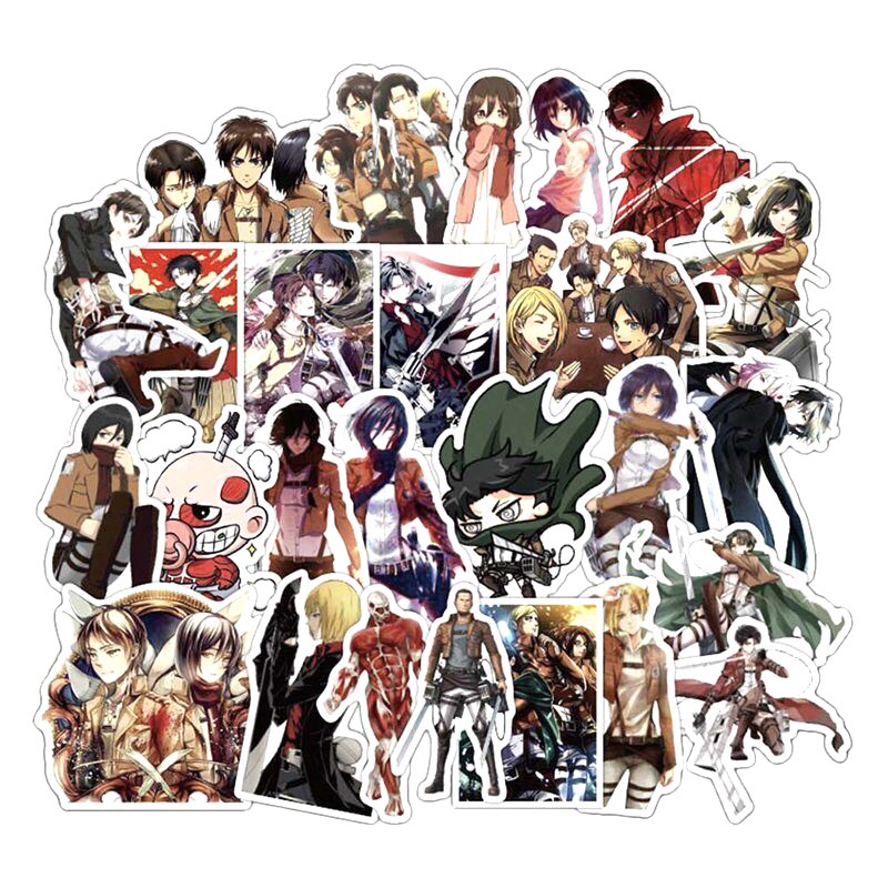 Set 60 Sticker Attack On Titan