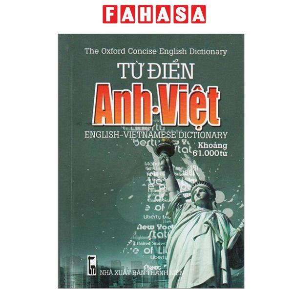 Sách - Từ Điển Anh - Việt (Khoảng 61.000 Từ)
