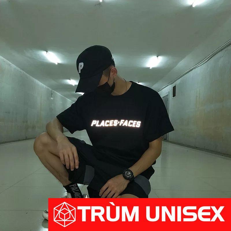 Áo Thun Nam In Phản Quang Overtee - Áo thun Stee Phản quang PLACES and FACES Unisex aothununisex