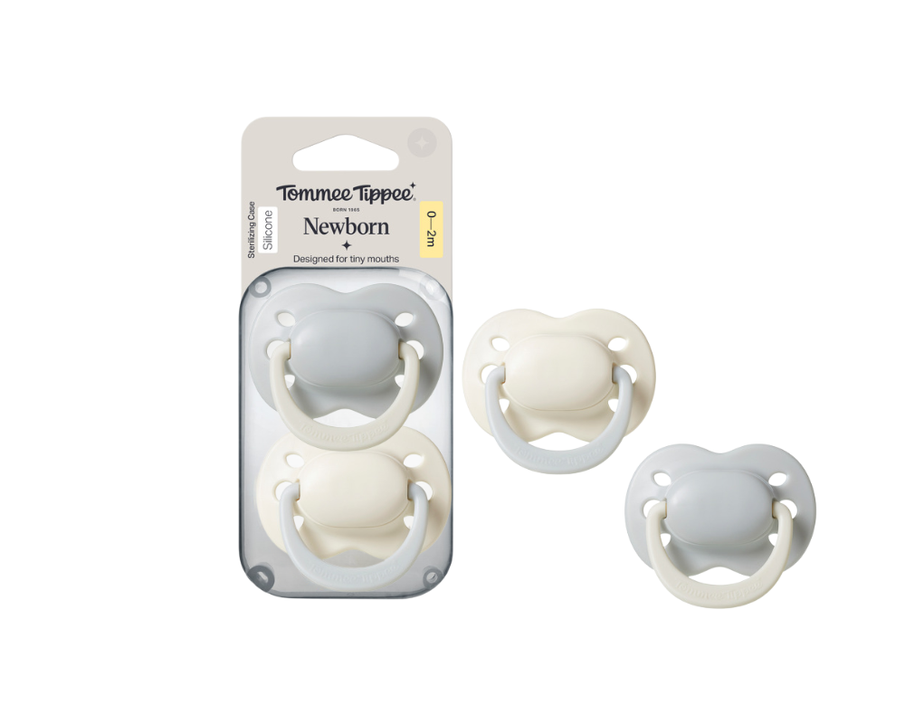 Ty Ngậm Sơ Sinh Newborn Cho Bé Tommee Tippee 0-2 Tháng (Vỉ Đôi)